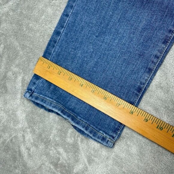 Lucky Brand 223 Straight Mens Stretch Denim Jeans 34x30 Light Blue a0326 - Picture 7 of 12